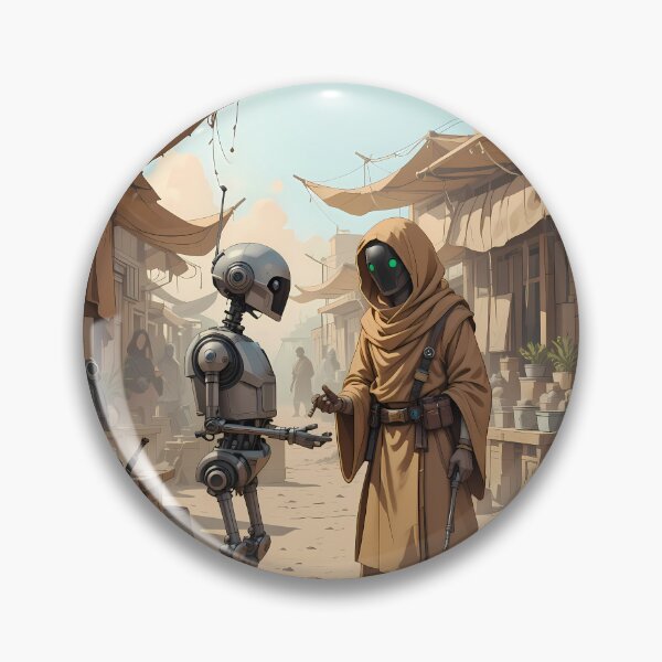 Item preview, Desert Star Wars Galactic Force Saga Warrior Art designed and sold by ART ATTACK ZONE.