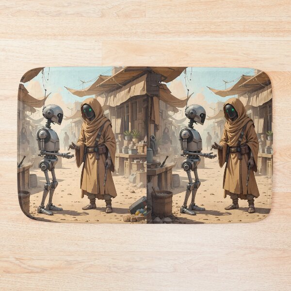 Item preview, Desert Star Wars Galactic Force Saga Warrior Art designed and sold by ART ATTACK ZONE.