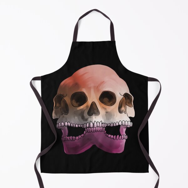 Item preview, Lesbian Pride Triple Skull Pattern designed and sold by saltjart.