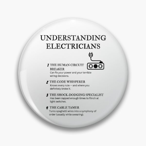 Item preview, Understanding Electricians – Funny Trade Quotes for Sparky Life & Power Pros designed and sold by PsyFlow35.