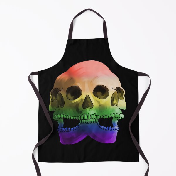 Item preview, Gay Pride Triple Skull Pattern designed and sold by saltjart.