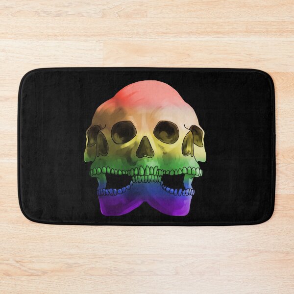 Item preview, Gay Pride Triple Skull Pattern  designed and sold by saltjart.