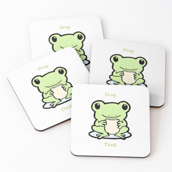 Item preview, SEVENTEEN THE8 CUTE FROG DRAWING designed and sold by cutiecatto17.