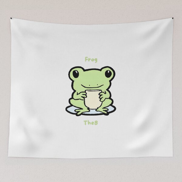 Item preview, SEVENTEEN THE8 CUTE FROG DRAWING designed and sold by cutiecatto17.