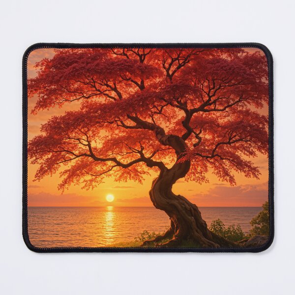Item preview, Japanese Tree at Sunset designed and sold by Helios77.
