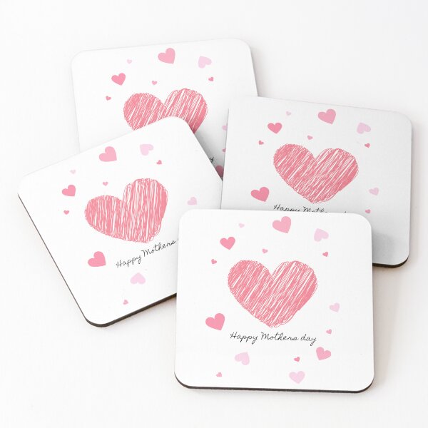 Item preview, Happy Mothers Day Heart Drawing designed and sold by OVERSAI.