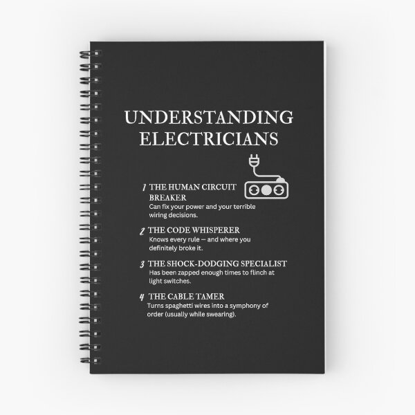 Item preview, Black – Understanding Electricians – Funny Trade Quotes for Sparky Life & Power Pros designed and sold by PsyFlow35.