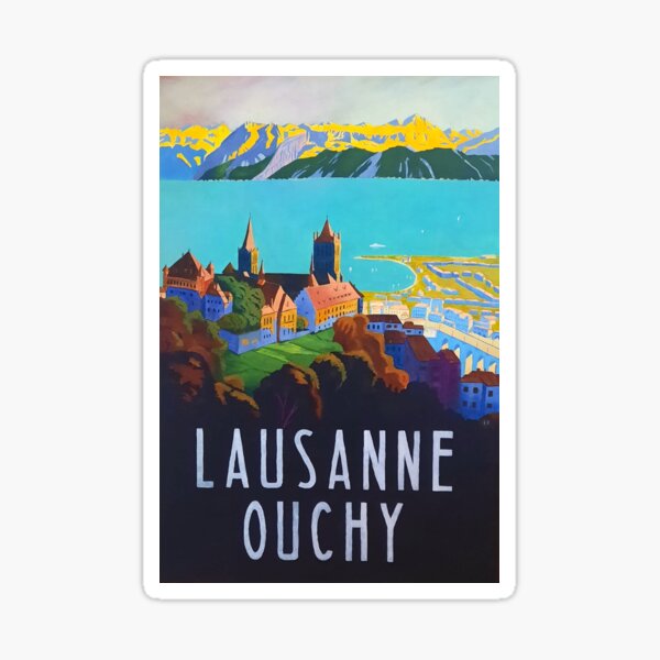 Item preview, Lausanne Ouchy designed and sold by Marilou-Art.