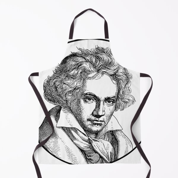 Item preview, Vintage Beethoven Line Drawing – Classical Composer Art for Music Lovers and Old Masters Fans designed and sold by Design Atlas.
