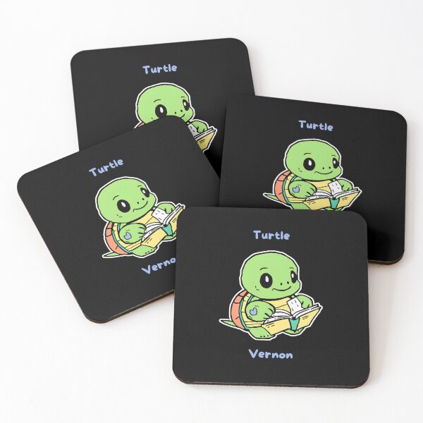 Item preview, SEVENTEEN VERNON CUTE TURTLE DRAWING designed and sold by cutiecatto17.