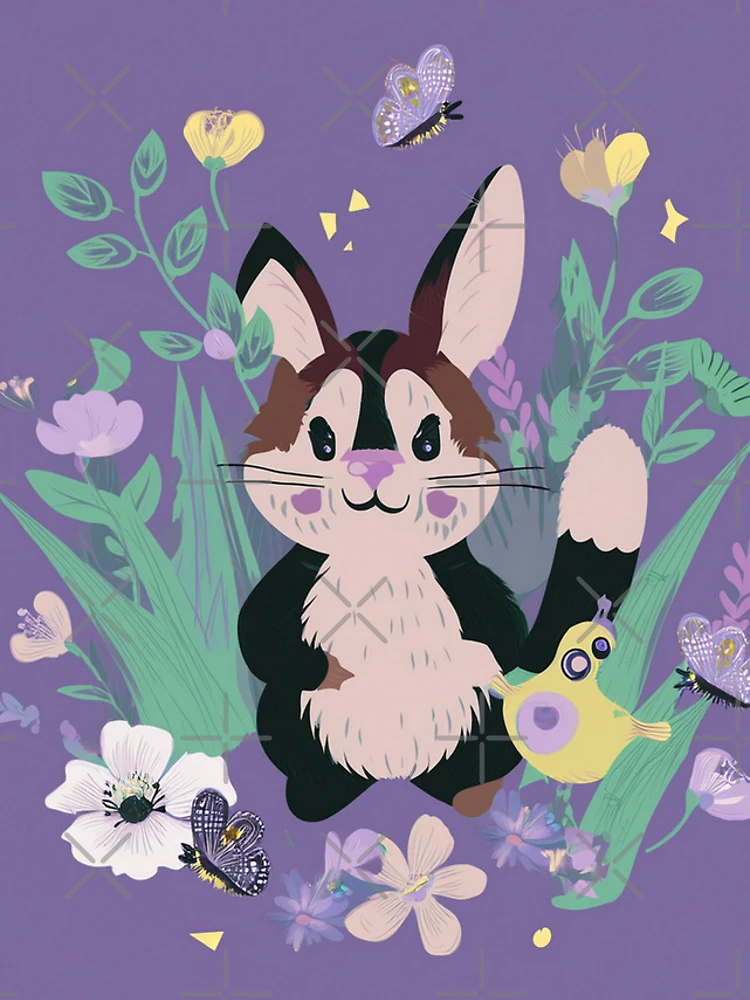 Thumbnail 4 of 4, iPhone Case, Spring Calico Rabbit designed and sold by MECC-20.