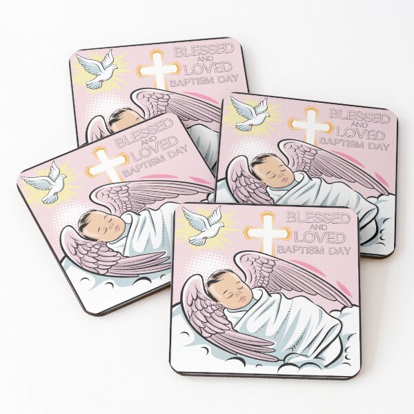 Item preview, Blessed and Loved – Baptism Day designed and sold by Mystic Wild Studio.