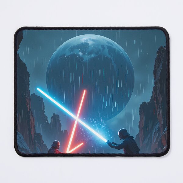Item preview, Moon Night Star Wars Galactic Force Warrior Art designed and sold by ART ATTACK ZONE.