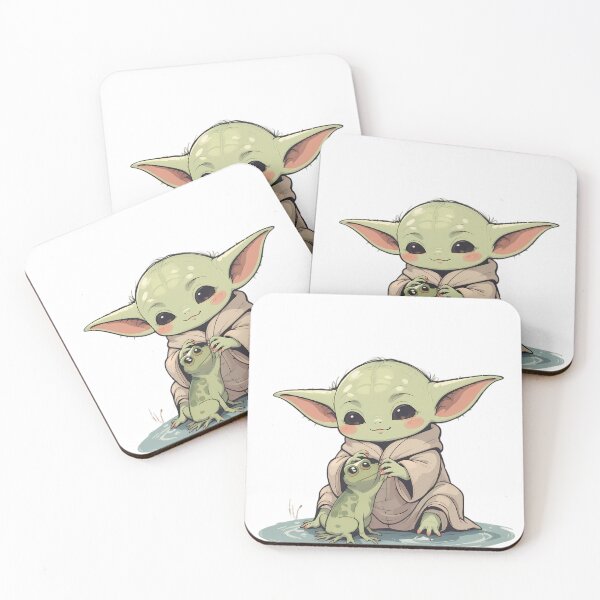 Item preview, Yoda Star Wars Galactic Force Saga Warrior Art designed and sold by ART ATTACK ZONE.