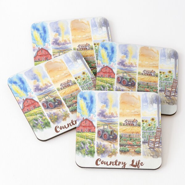 Item preview, Country Life Aesthetic – Peaceful Countryside Art Tee designed and sold by cosmos4urlife.