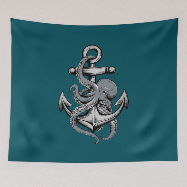 Item preview, Anchor & Octopus designed and sold by Sza1a.