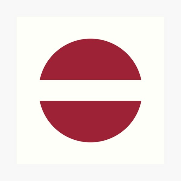 Item preview, Latvia Flag designed and sold by USEFULART-Shop.