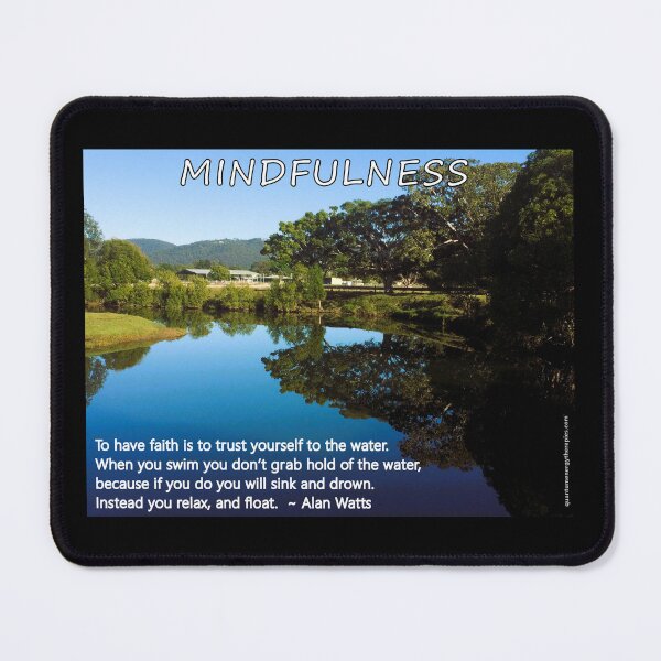 Item preview, Let Go, and Float – Wisdom from Alan Watts designed and sold by Quantum-Life.