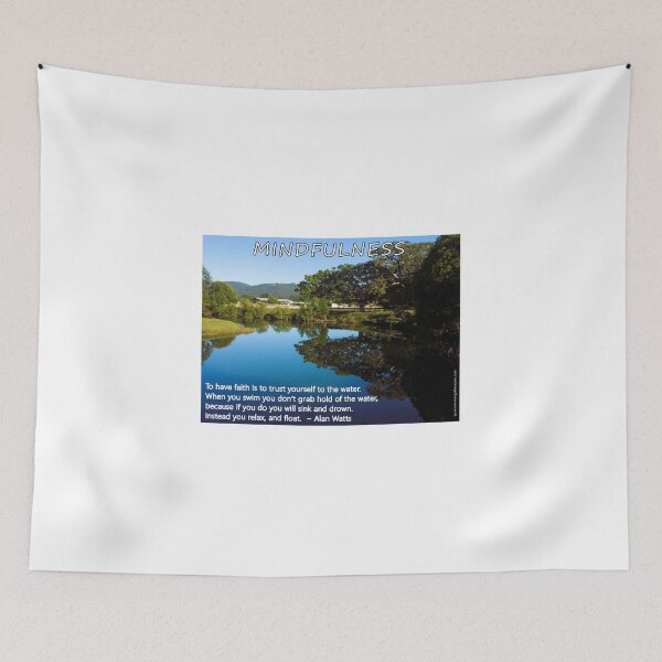 Item preview, Let Go, and Float – Wisdom from Alan Watts designed and sold by Quantum-Life.