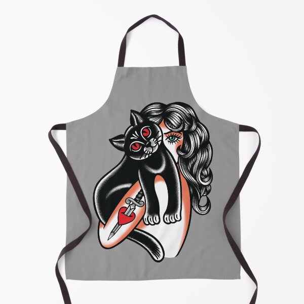 Item preview, Childless Cat Lady Vibes Tattoo designed and sold by SevenRelics.