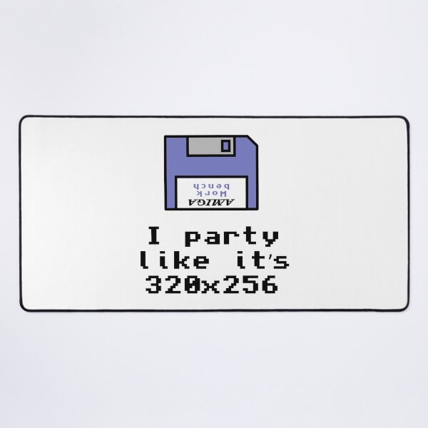 Item preview, Amiga 500: I party like it's 320x256 designed and sold by WurmWeb.DesignShop.