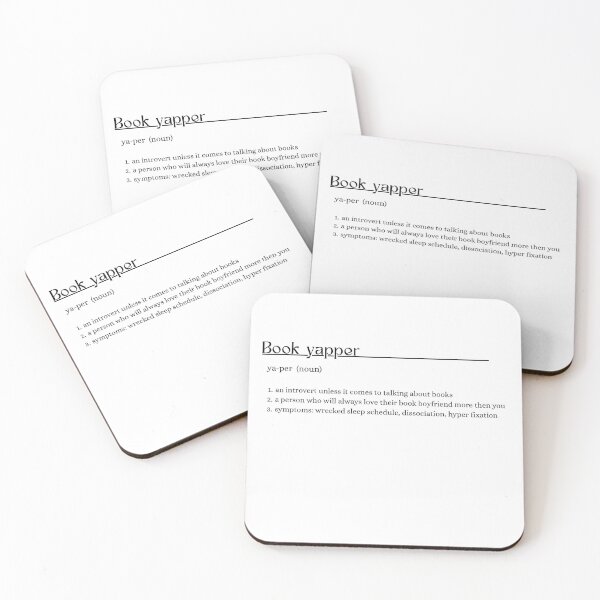 Item preview, Copy of Book Yapper – Definition for Obsessive Readers designed and sold by Booked & Branded.