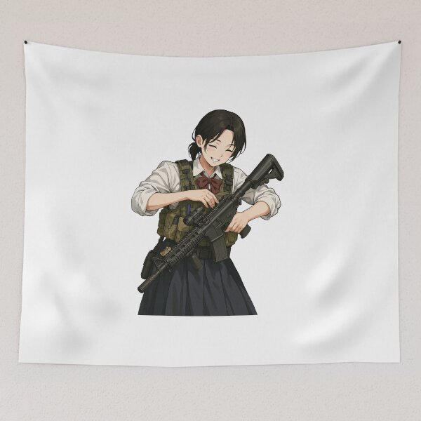 Item preview, Tactical Girl designed and sold by RAWLIFEGRAPHIC.
