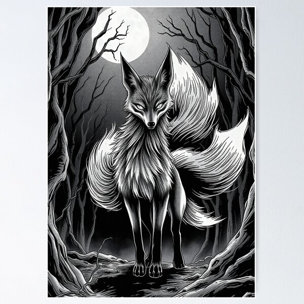 Item preview, The Kitsune Fox designed and sold by Rooqie.