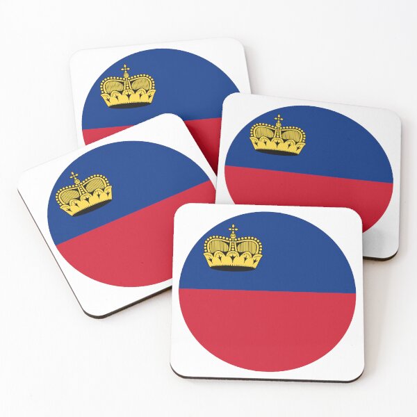 Item preview, Liechtenstein Flag designed and sold by USEFULART-Shop.