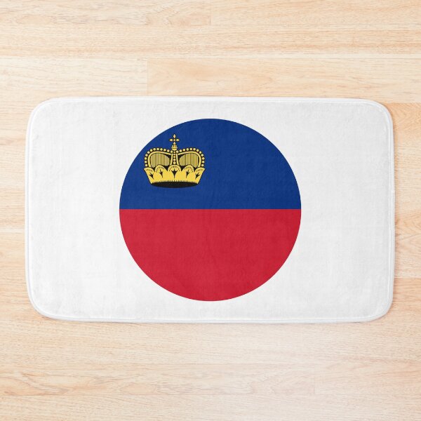 Item preview, Liechtenstein Flag designed and sold by USEFULART-Shop.