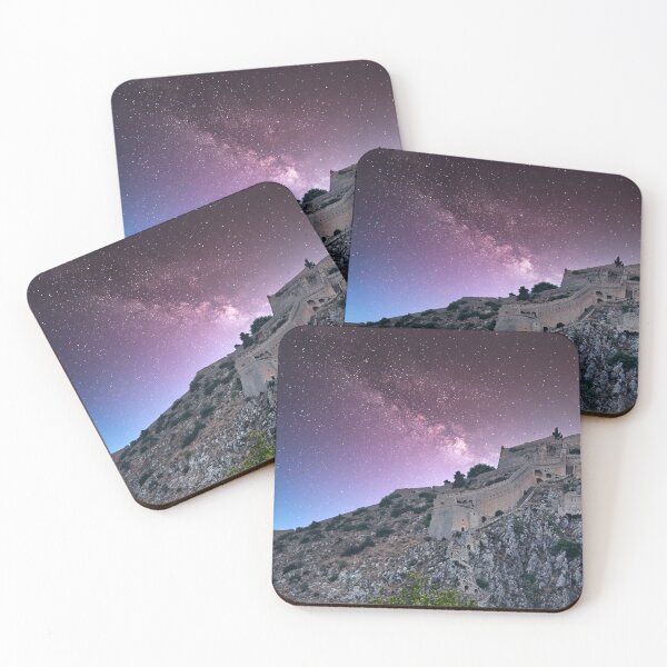 Item preview, Starry sky above the Palamidi castle,Nafplio city,Greece designed and sold by goceris.