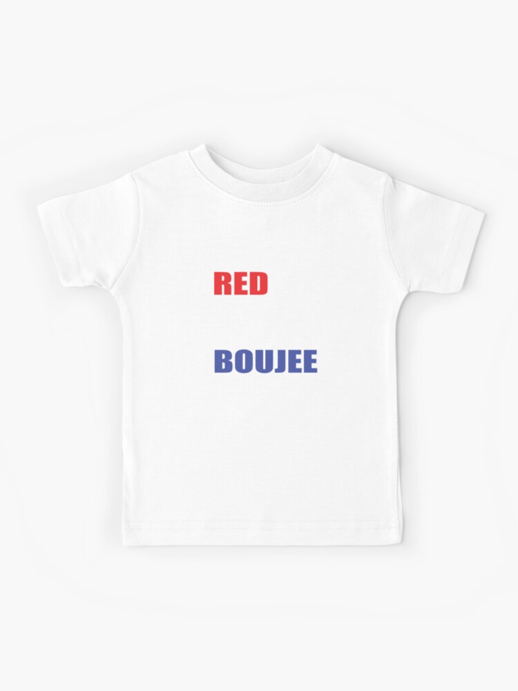 Red white and sales boujee t shirt