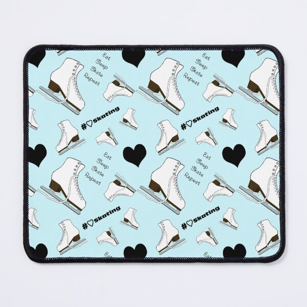 Item preview, Eat, Sleep, Skate, Skates and Hearts Repeat- 2025 Pastel Collection designed and sold by Purposely Designed.