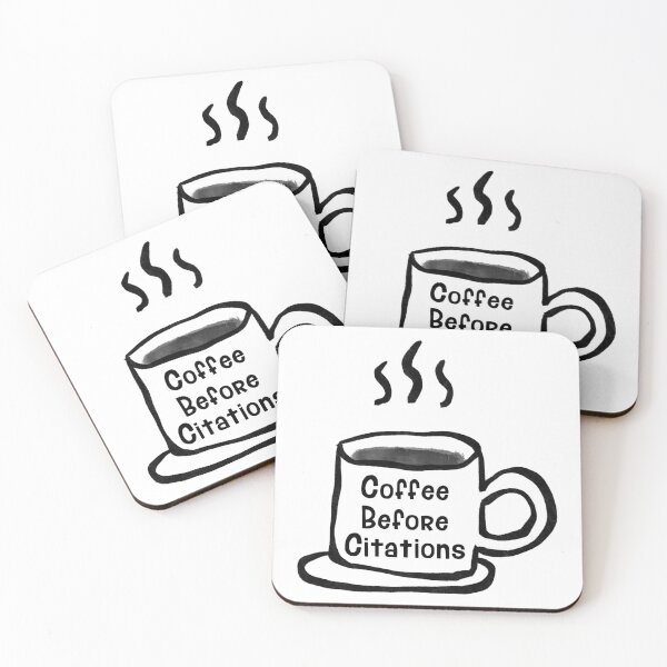 Item preview, Coffee Before Citations — Every Time designed and sold by Digital Teaching 101.