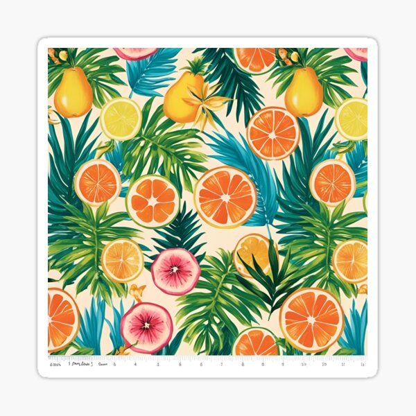 Item preview, Seasonal Pattern Summer designed and sold by PatronesKawai.