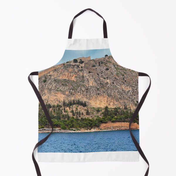 Item preview, Palamidi castle on the hill above beach,Nafplio city,Greece designed and sold by goceris.