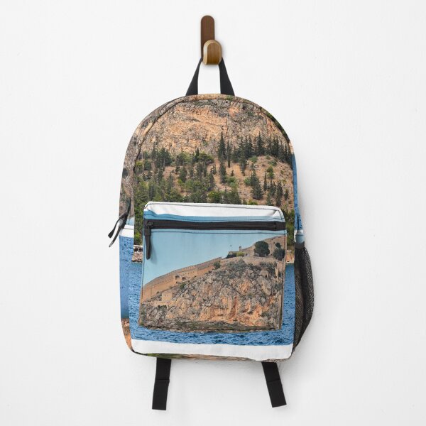 Item preview, Palamidi castle on the hill above beach,Nafplio city,Greece designed and sold by goceris.