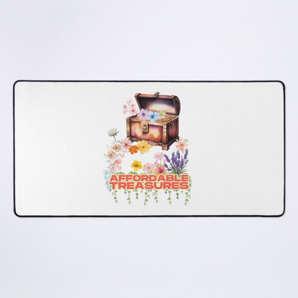 Item preview, Affordable treasures of flowers hanging out of a treasure chest Birthday gift designed and sold by SharpDigiDesign.