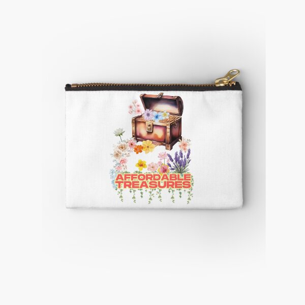 Item preview, Affordable treasures of flowers hanging out of a treasure chest Birthday gift designed and sold by SharpDigiDesign.