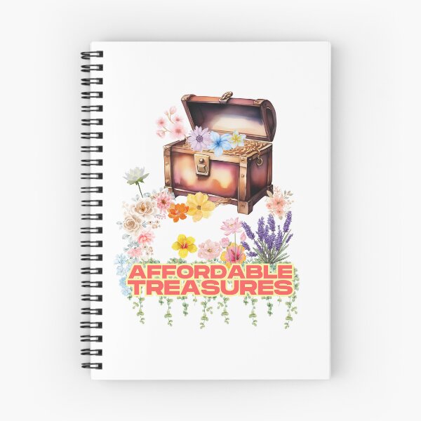 Item preview, Affordable treasures of flowers hanging out of a treasure chest Birthday gift designed and sold by SharpDigiDesign.