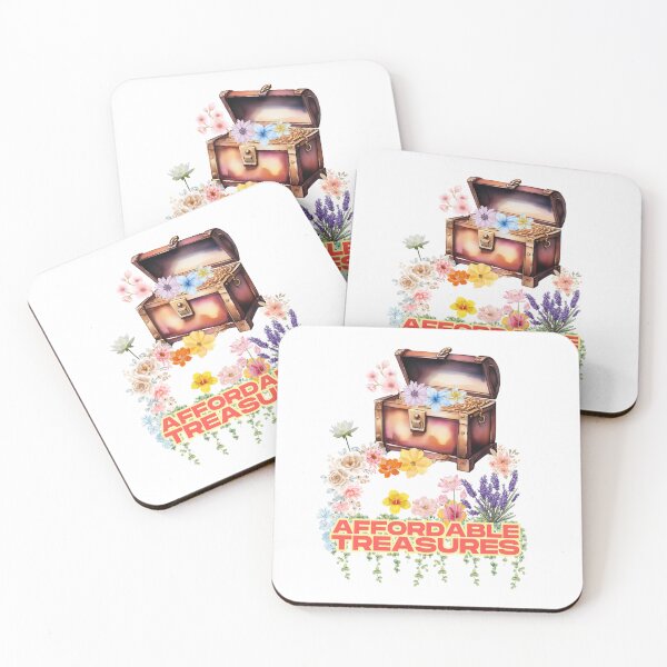 Item preview, Affordable treasures of flowers hanging out of a treasure chest Birthday gift designed and sold by SharpDigiDesign.