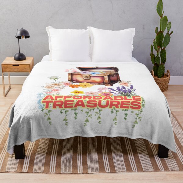 Item preview, Affordable treasures of flowers hanging out of a treasure chest Birthday gift designed and sold by SharpDigiDesign.