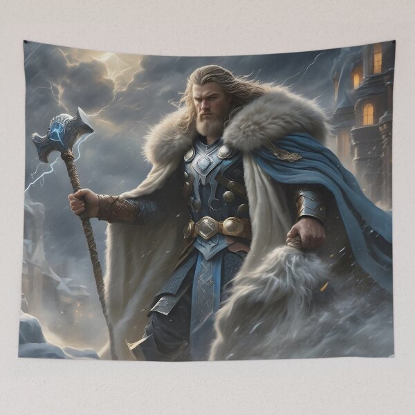 Item preview, Thor, in all his glory designed and sold by laurencecrea.