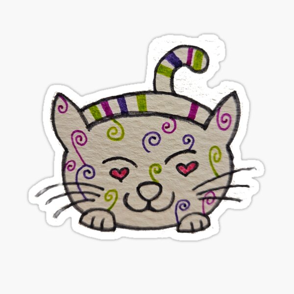 Item preview, Colourful Cat designed and sold by LunaSkye16.
