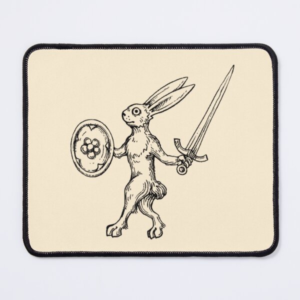Item preview, Medieval Warrior Hare Tshirt designed and sold by bolguzart.