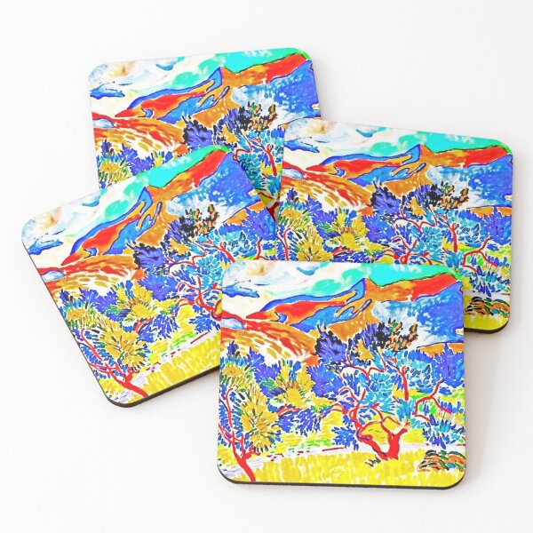 Item preview,  André Derain, Mountains at Collioure, 1905 designed and sold by CristalleLisa.