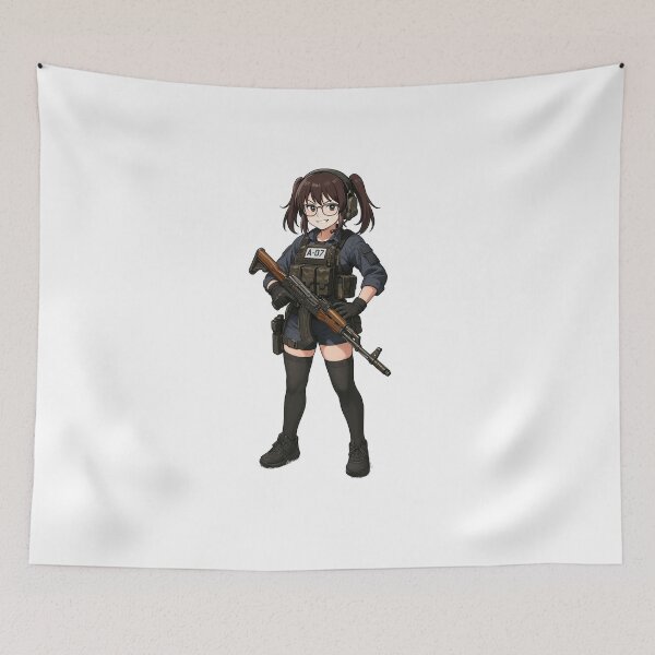 Item preview, Tactical Girl designed and sold by RAWLIFEGRAPHIC.