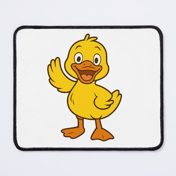 Item preview, Happy Waving Duck designed and sold by IllustrifyArts.