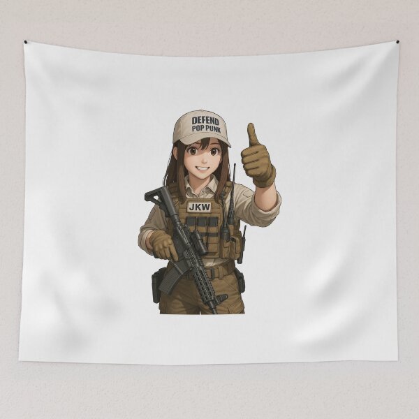 Item preview, Tactical Girl designed and sold by RAWLIFEGRAPHIC.