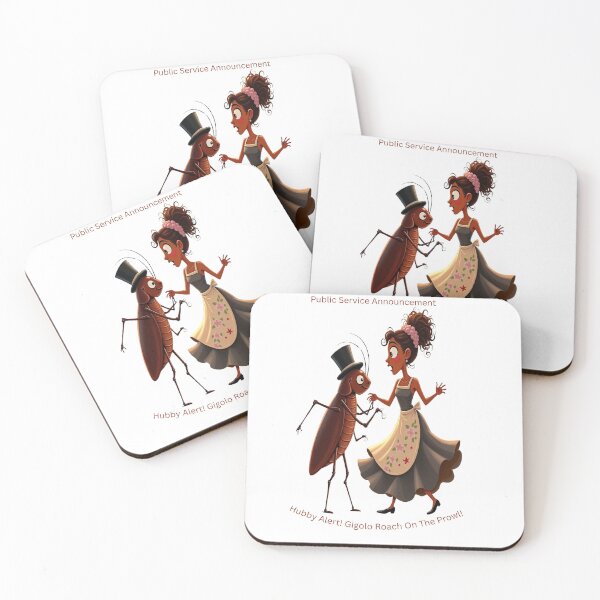 Item preview, A cockroach dancing with a housewife! designed and sold by Jamesk82.